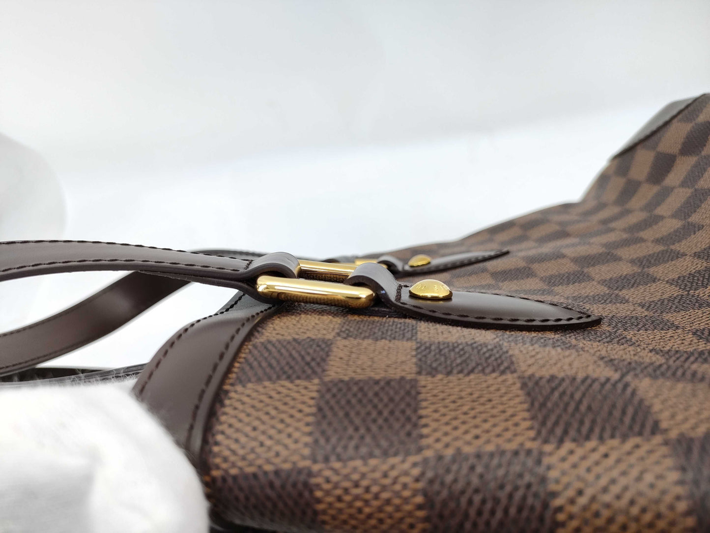 LOUIS VUITTON MI3077 Damier N51204 Hampstead MM Tote Bag