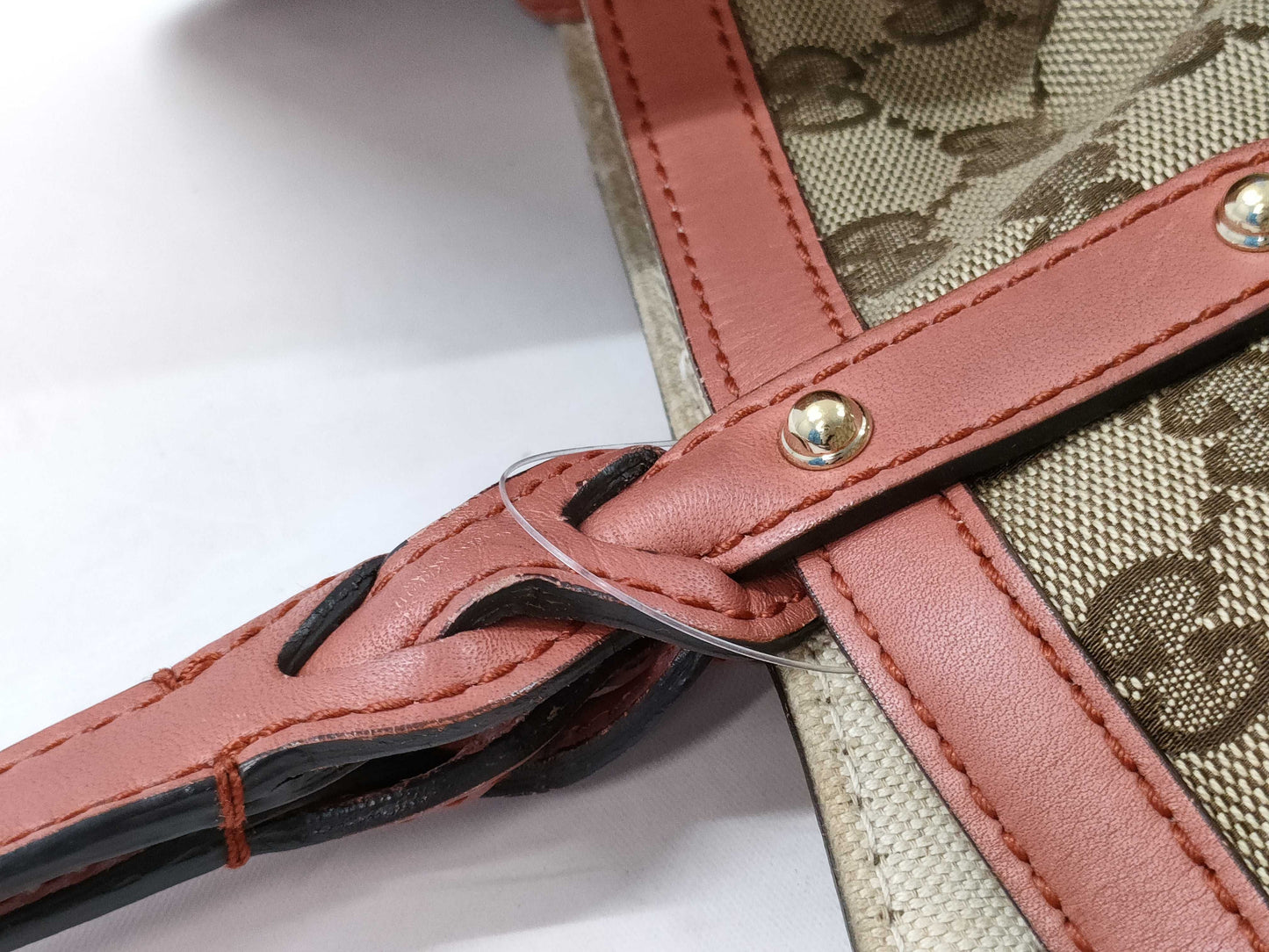 GUCCI GG Canvas Tote Bag with Pouch 247209