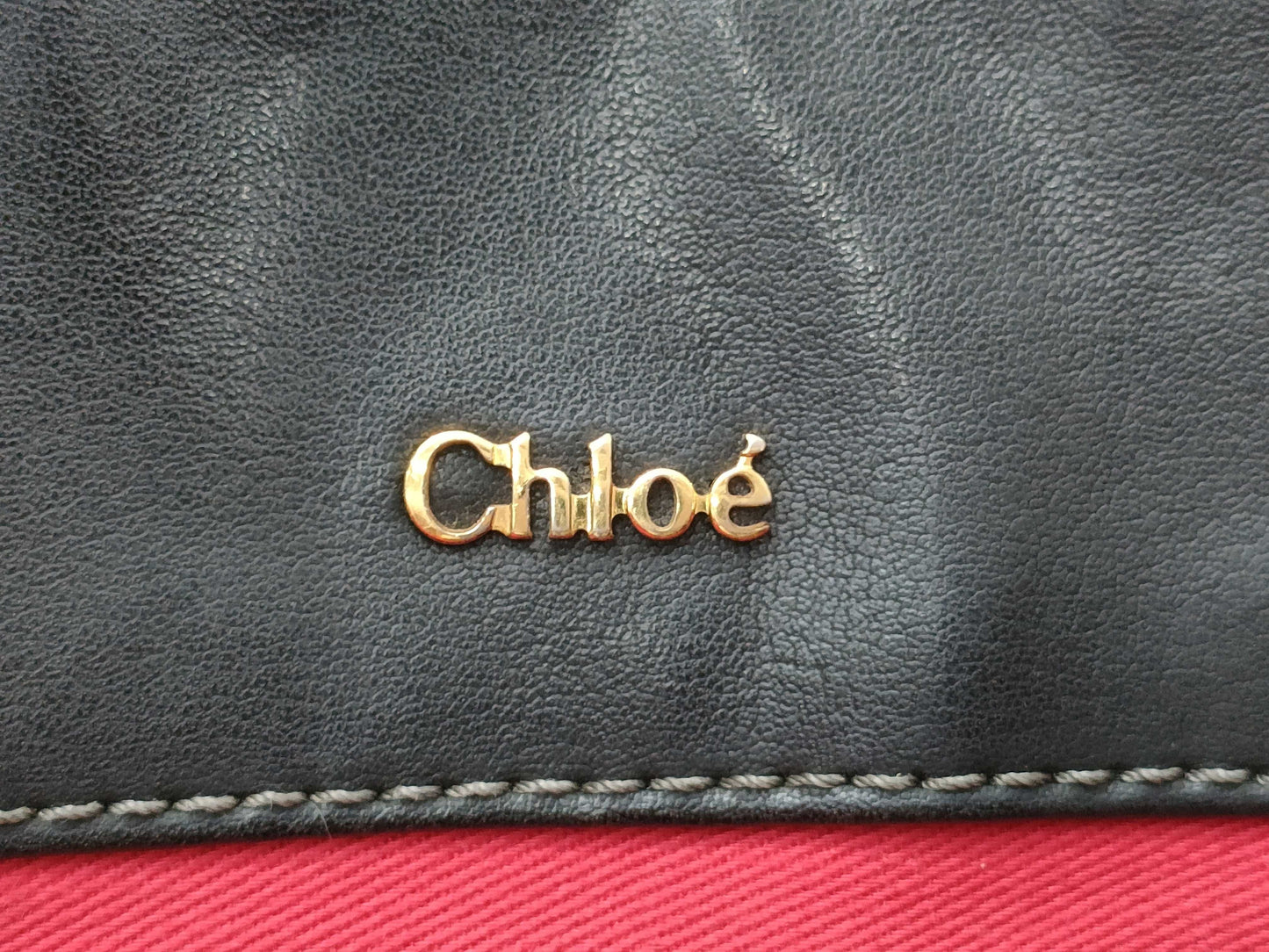 Chloe Eden Leather Tote Black Tote Bag