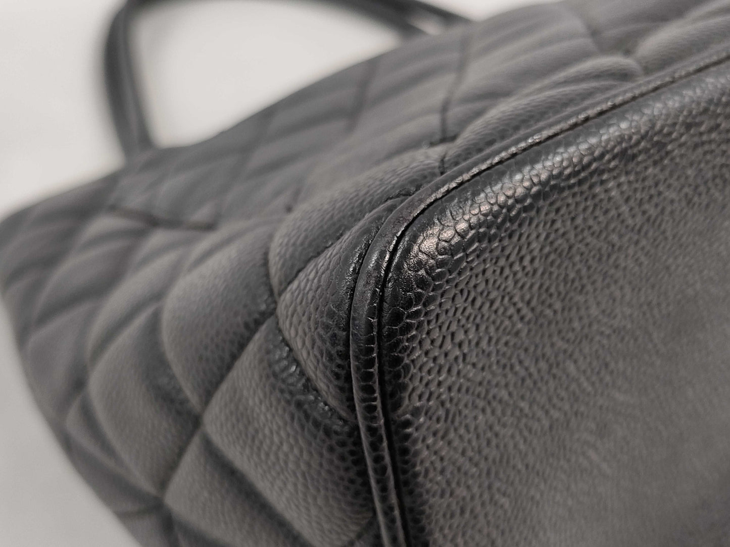CHANEL Caviar Skin Reproduction Tote Bag