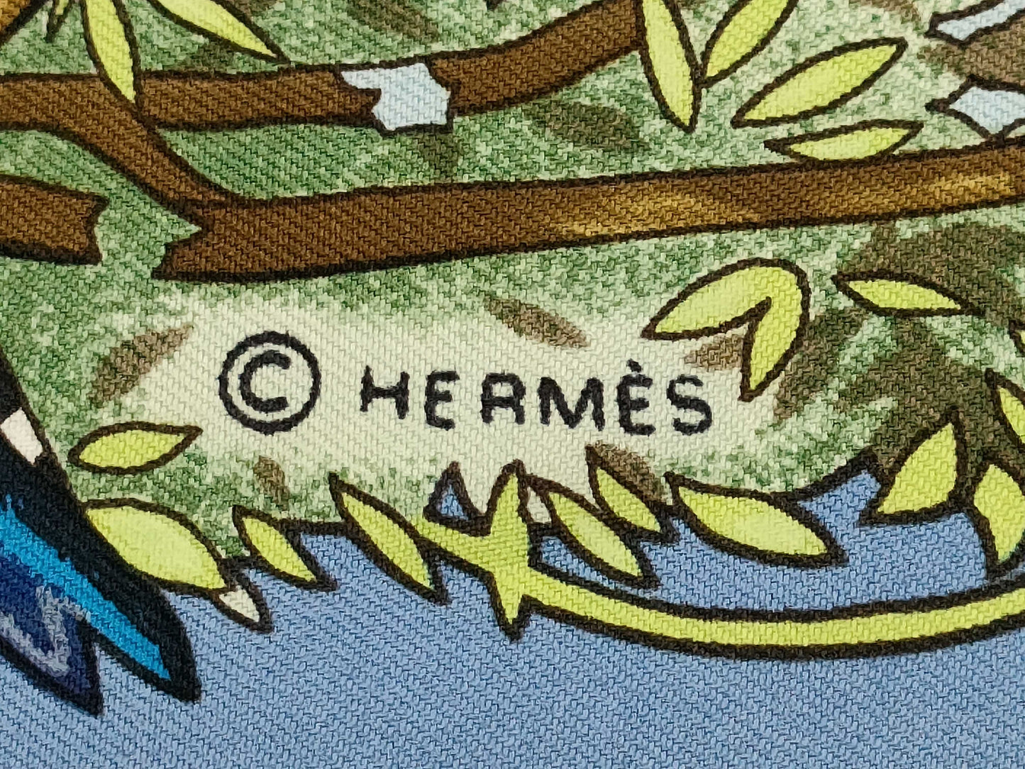 HERMES Carre Sichuan Scarf