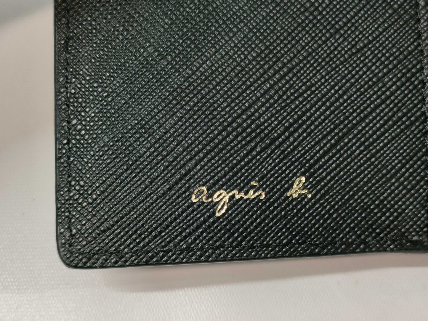 agnes b folding wallet wallet