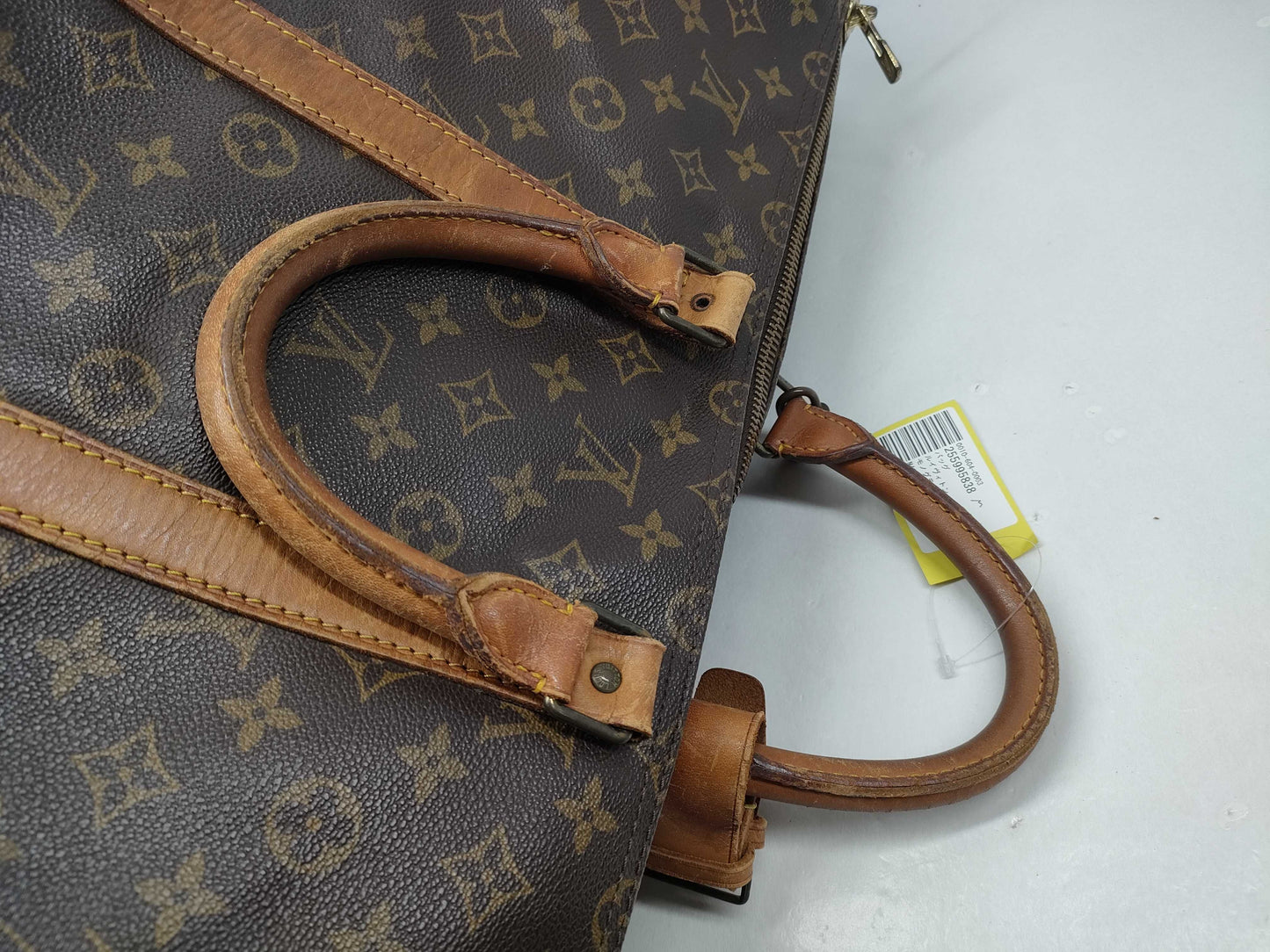LOUIS VUITTON Monogram M41424 Keepall 55 Boston Bag