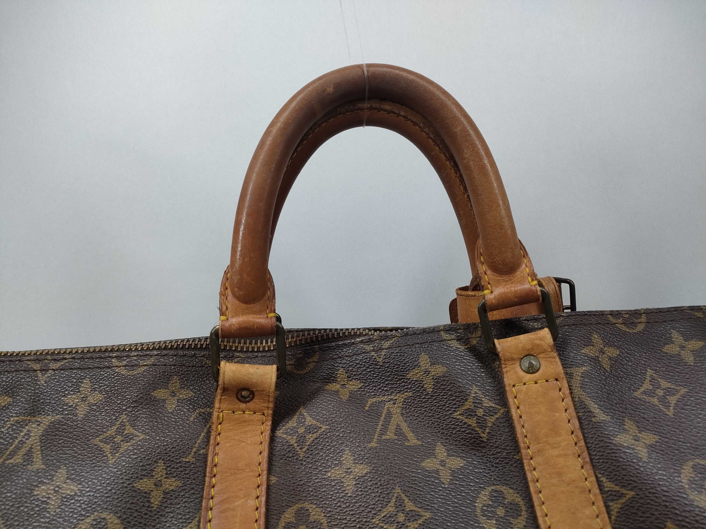 LOUIS VUITTON Monogram M41424 Keepall 55 Boston Bag
