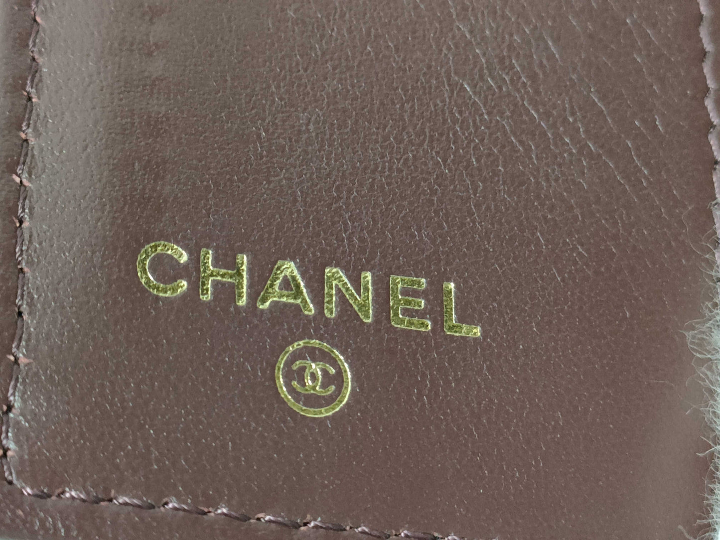 CHANEL Seal, Random Number, Caviar Skin, AP0230, Matelasse Compact Wallet