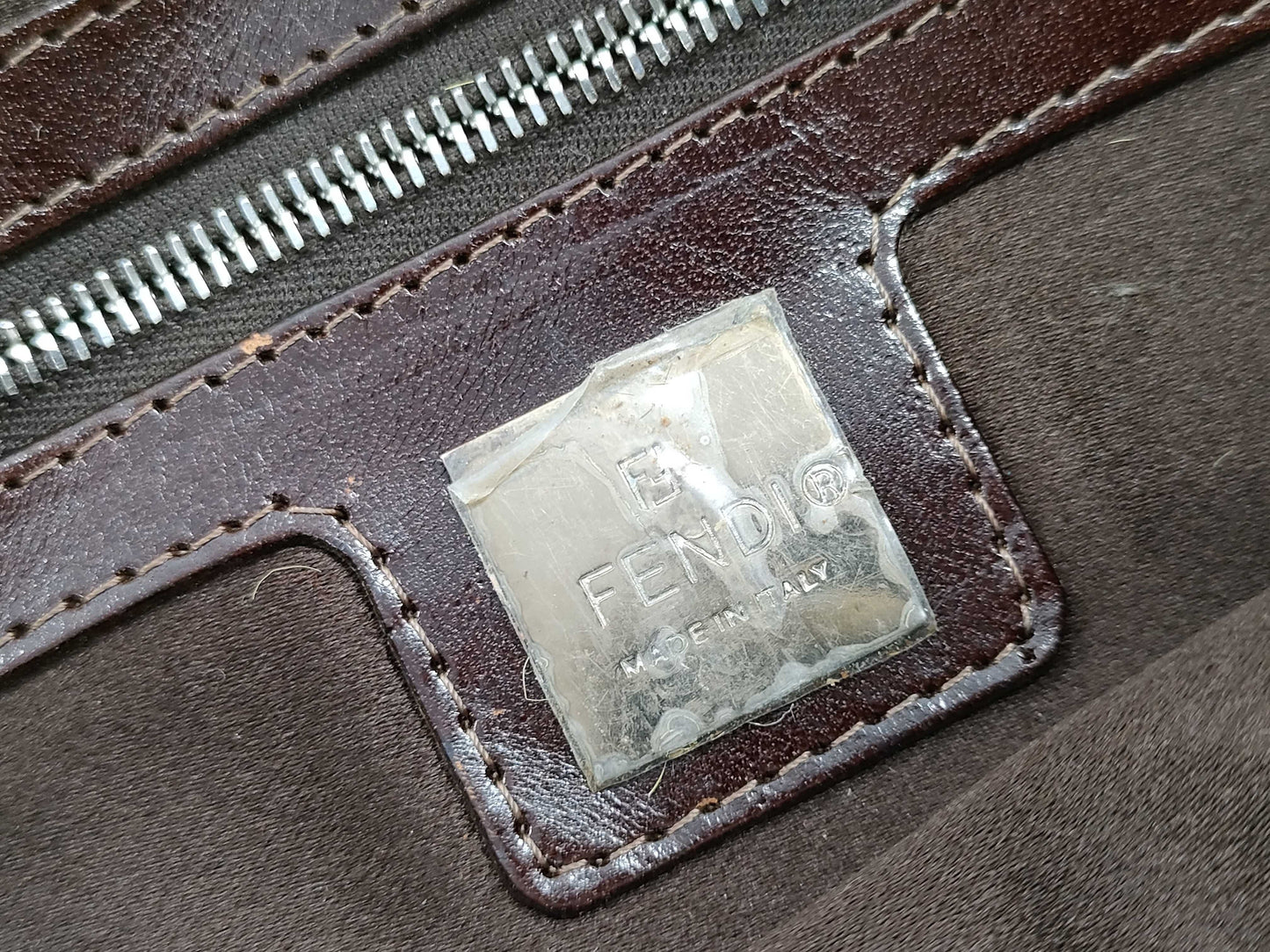 FENDI ponytail shoulder bag