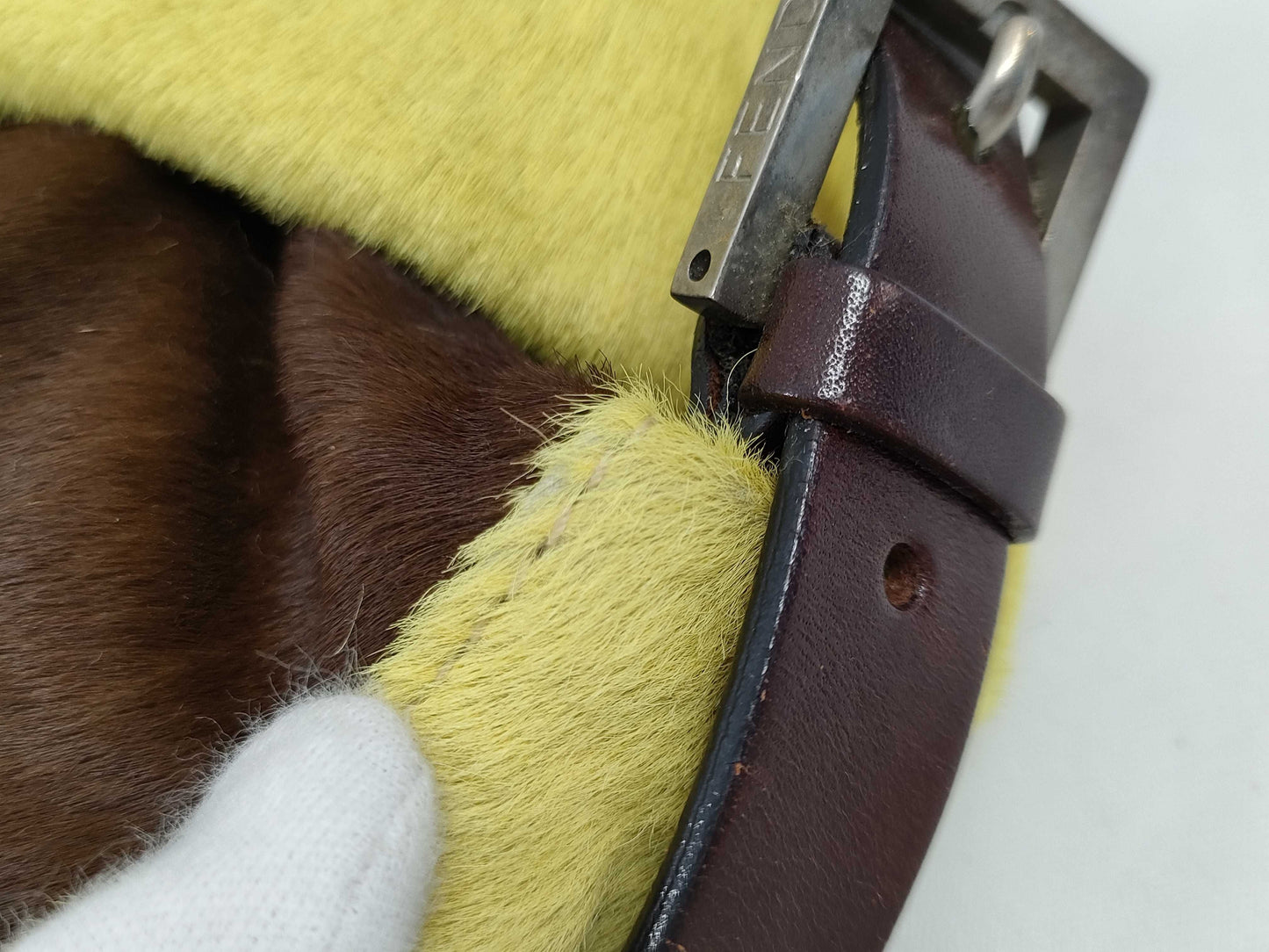 FENDI ponytail shoulder bag
