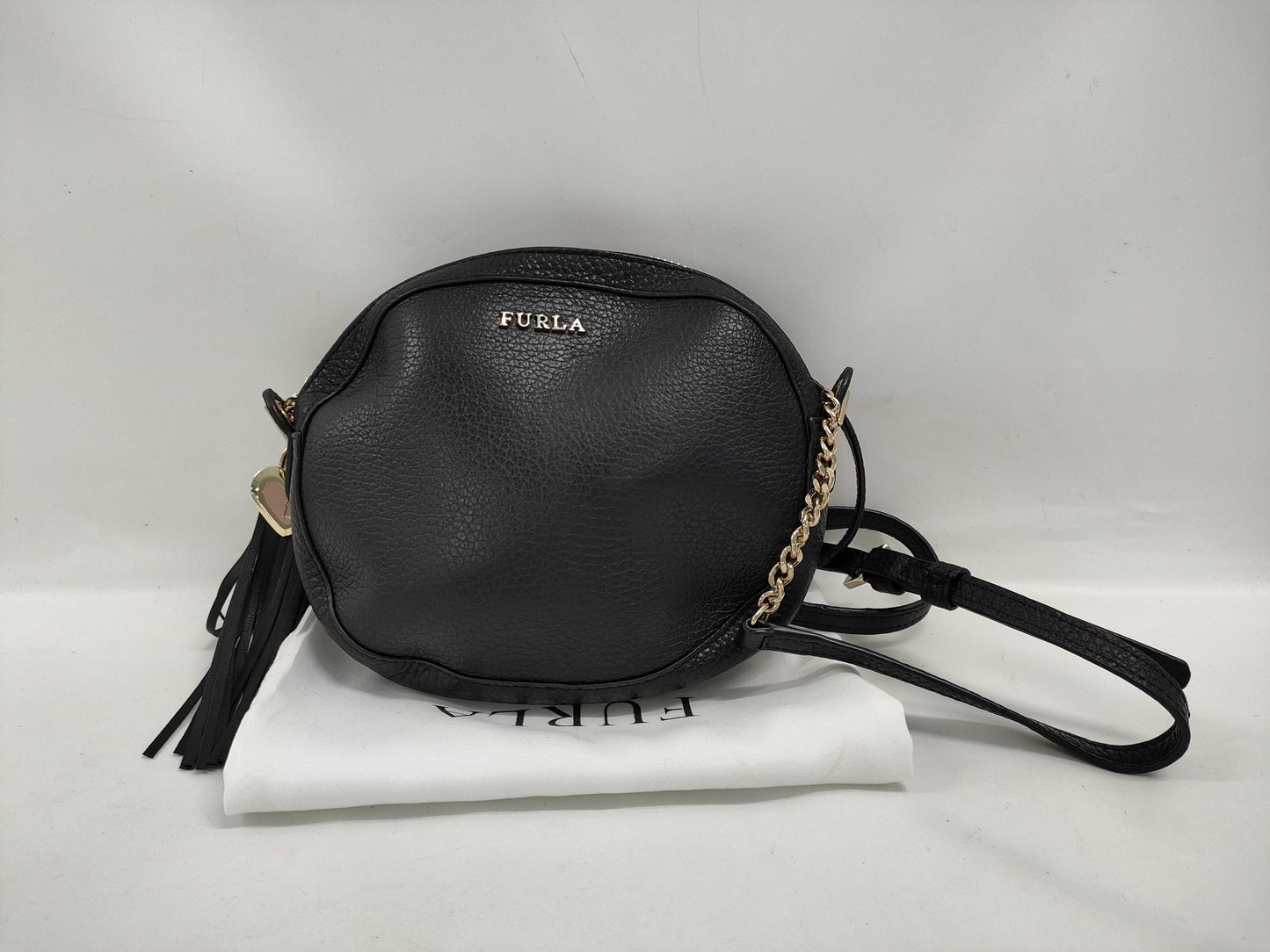 FURLA Fringe Shoulder Bag