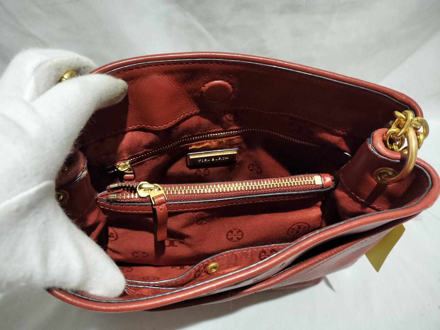 Tory Burch Chain Shoulder Bag/Brown