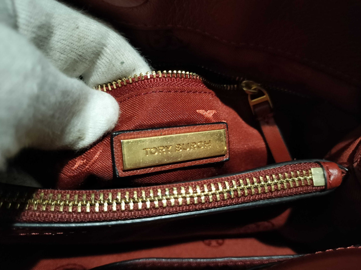 Tory Burch Chain Shoulder Bag/Brown