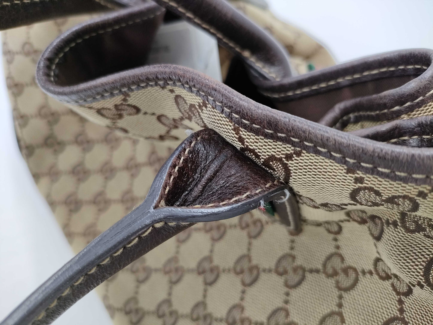 GUCCI GG Canvas 163805 Tote Bag