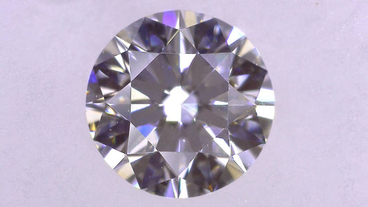 0.545ct D VS-1 EXCELLENT/VG/VG STRONG BLUE NATURAL 5.26-5.30X3.22mm Diamond Loose