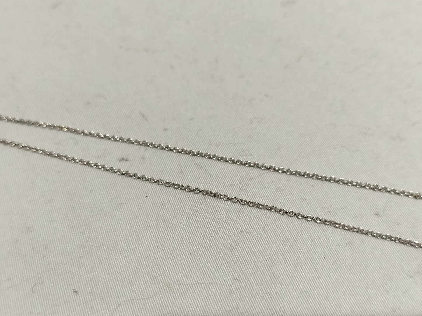 Tiffany & Co. Folded Heart 5.8g Necklace