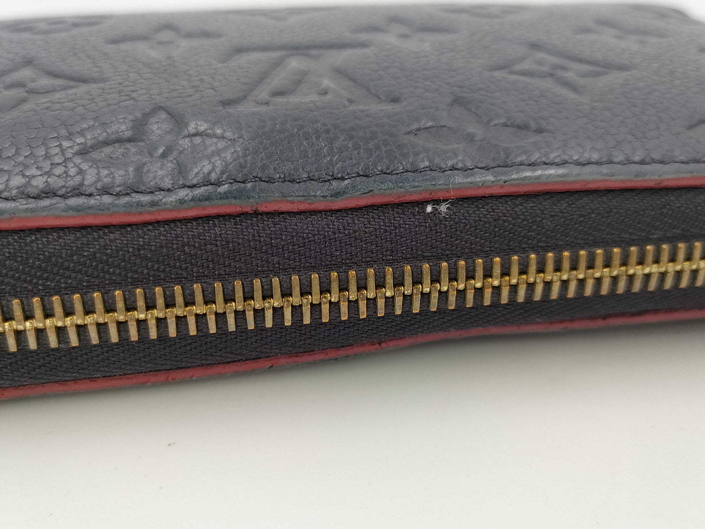 LOUIS VUITTON Monogram Empreinte/Round Wallet