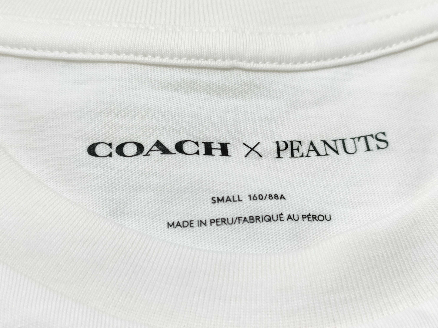 COACH Snoopy collaboration T-shirt