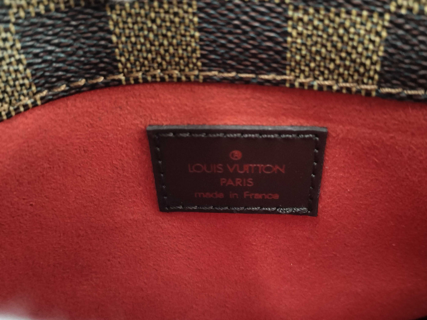 LOUIS VUITTON Damier Aubergine Handbag