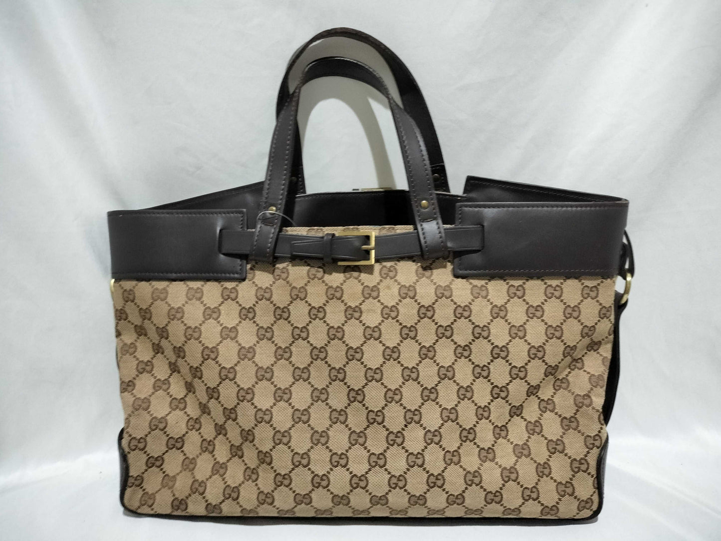 GUCCI GG Canvas Tote 106251 Handbag
