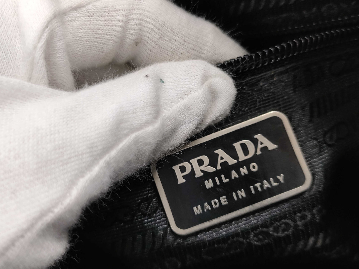 PRADA nylon tote bag