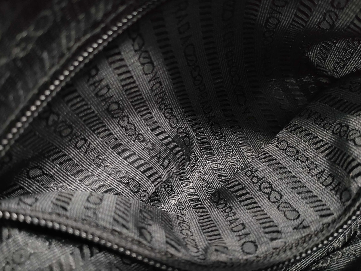 PRADA nylon tote bag