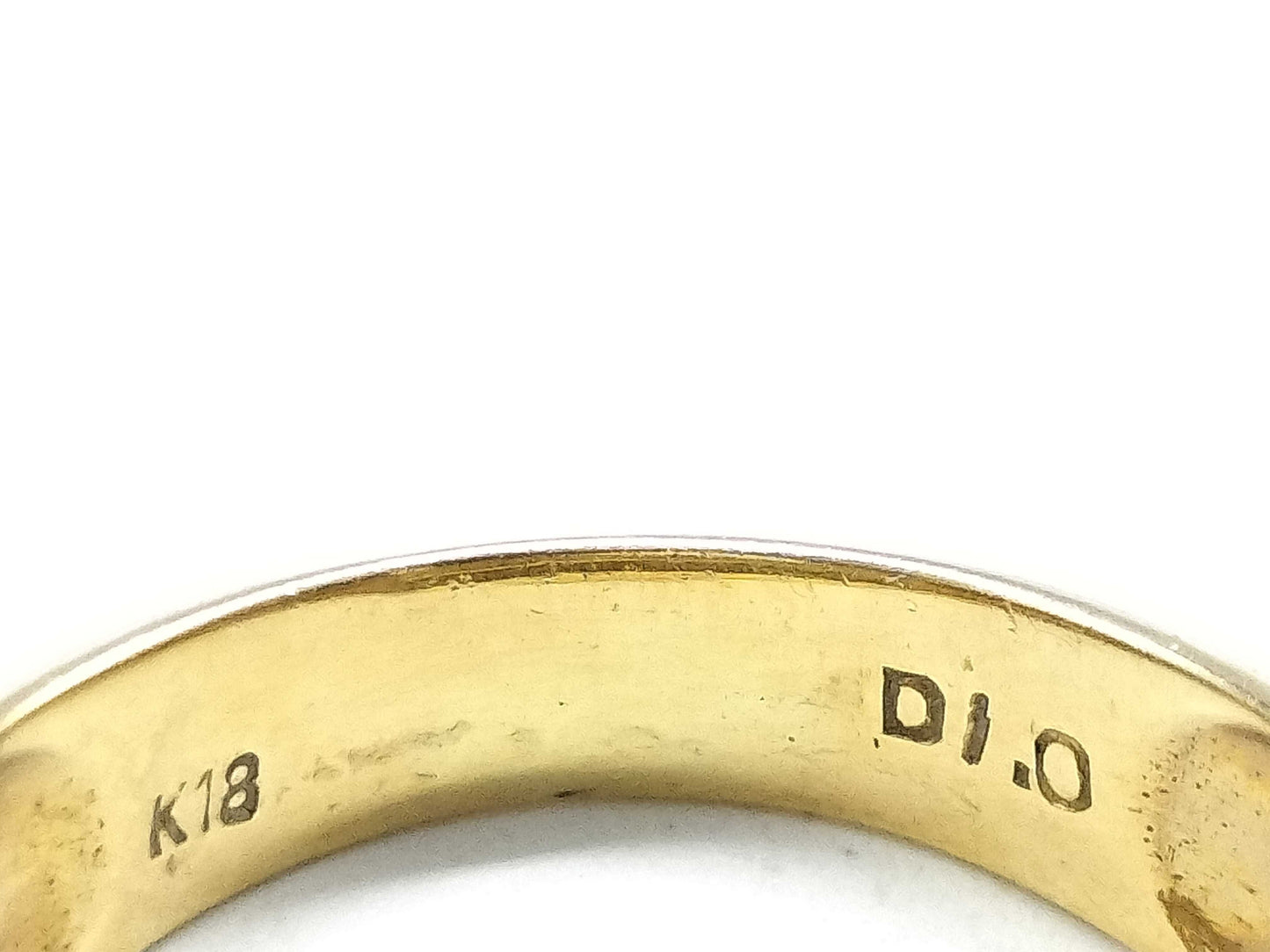 D1.0ct K18 4.7g Ring