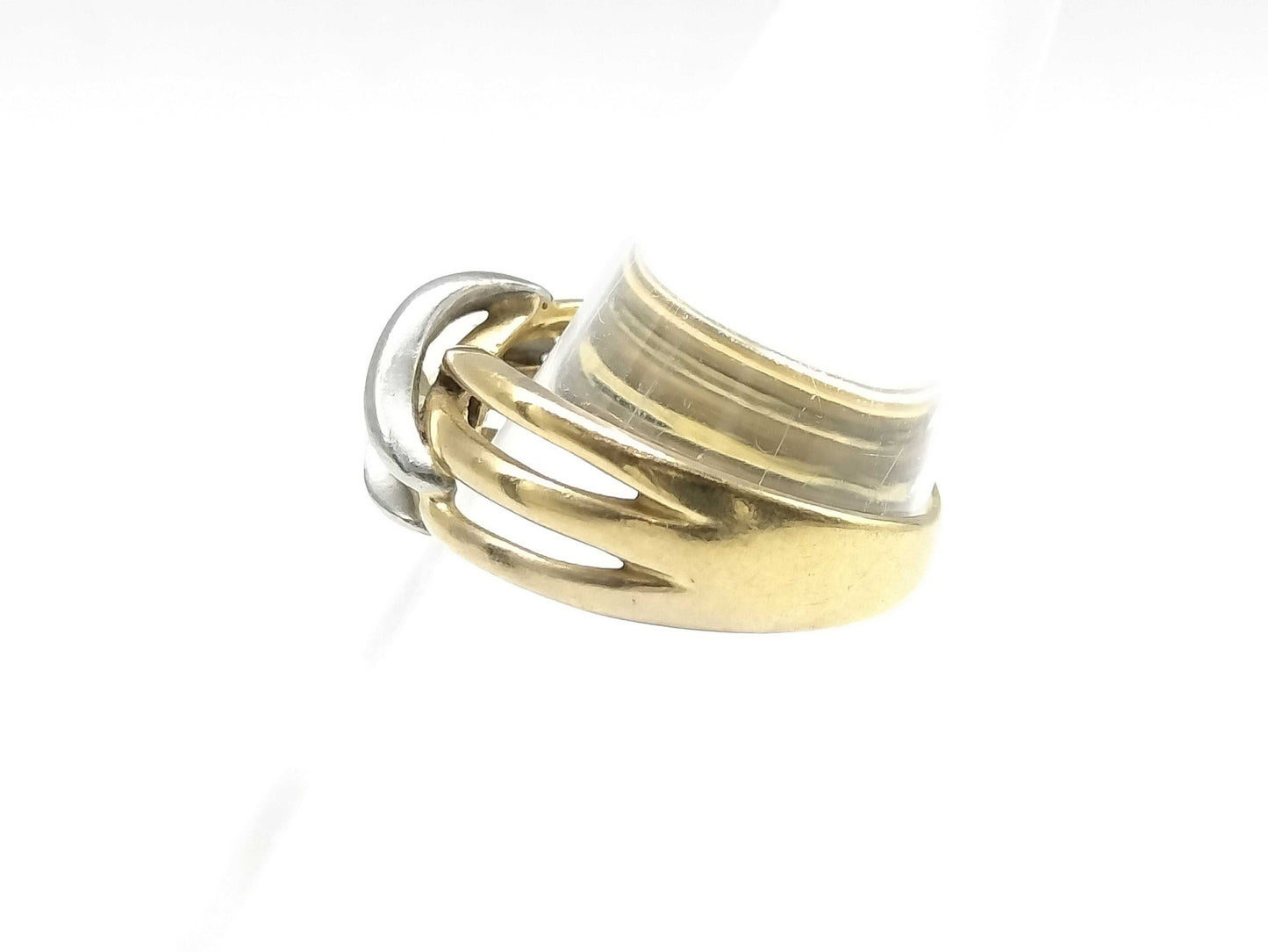 D0.08ct K18/Pt900 3.0g Ring