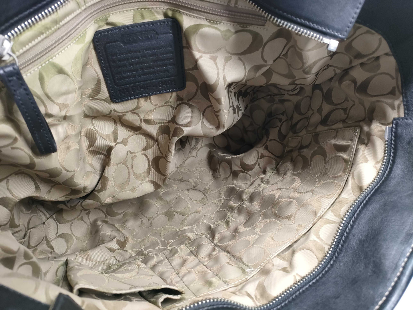COACH 3-piece leather bag tote bag