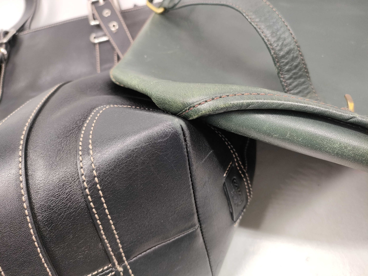COACH 3-piece leather bag tote bag