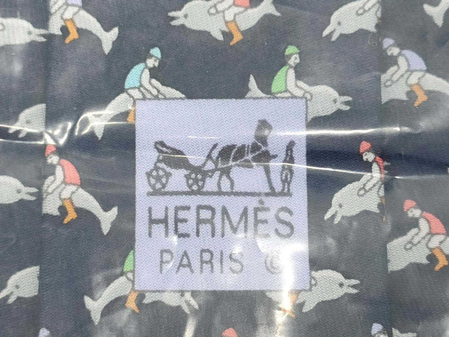 HERMES unused tie set of 2