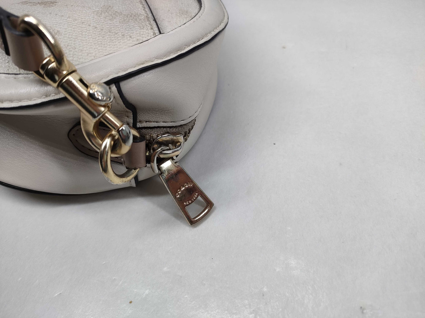 COACH/Agnès b. Leather Shoulder Bag *2 pieces Shoulder Bag