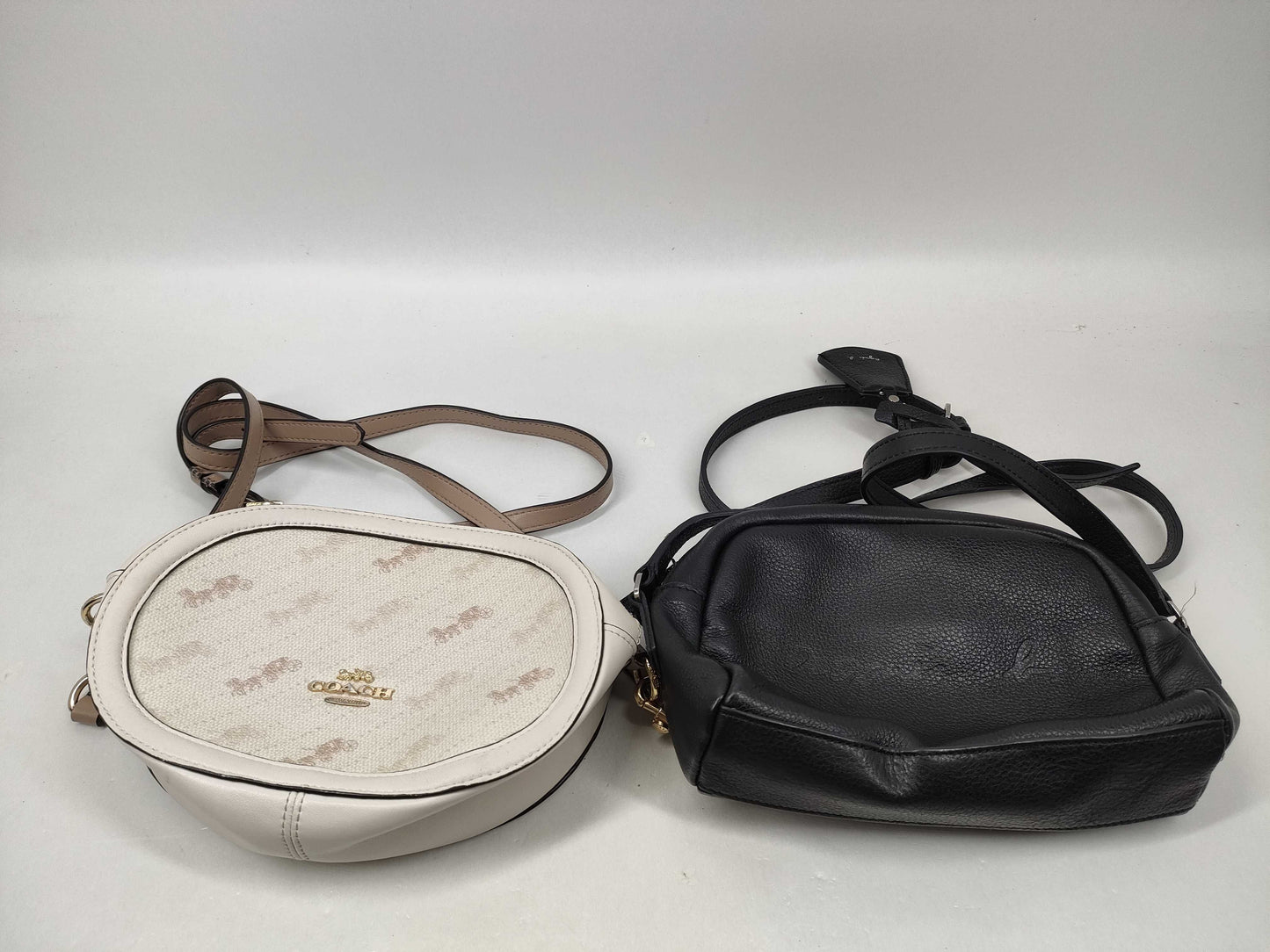 COACH/Agnès b. Leather Shoulder Bag *2 pieces Shoulder Bag