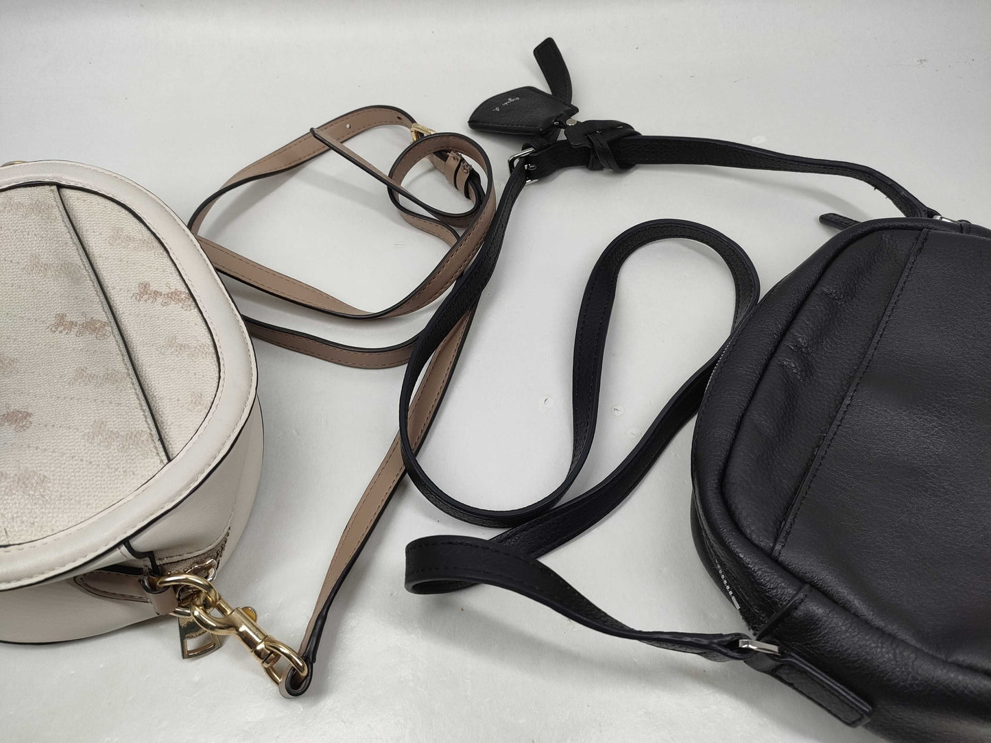 COACH/Agnès b. Leather Shoulder Bag *2 pieces Shoulder Bag