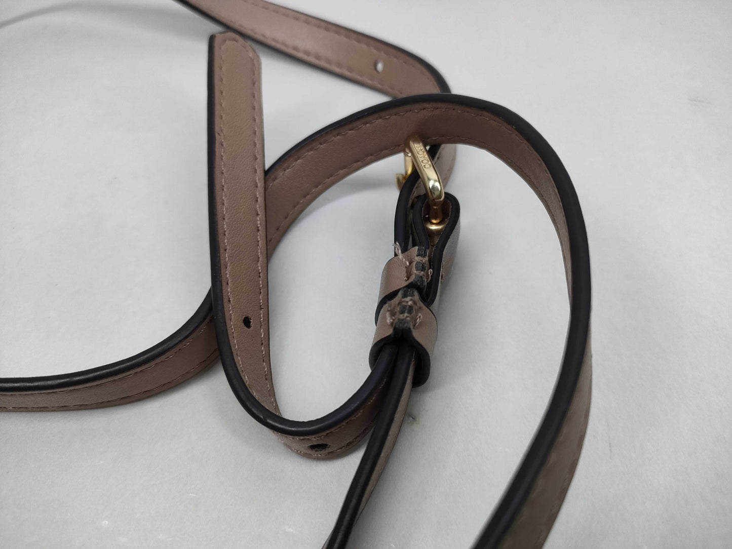 COACH/Agnès b. Leather Shoulder Bag *2 pieces Shoulder Bag