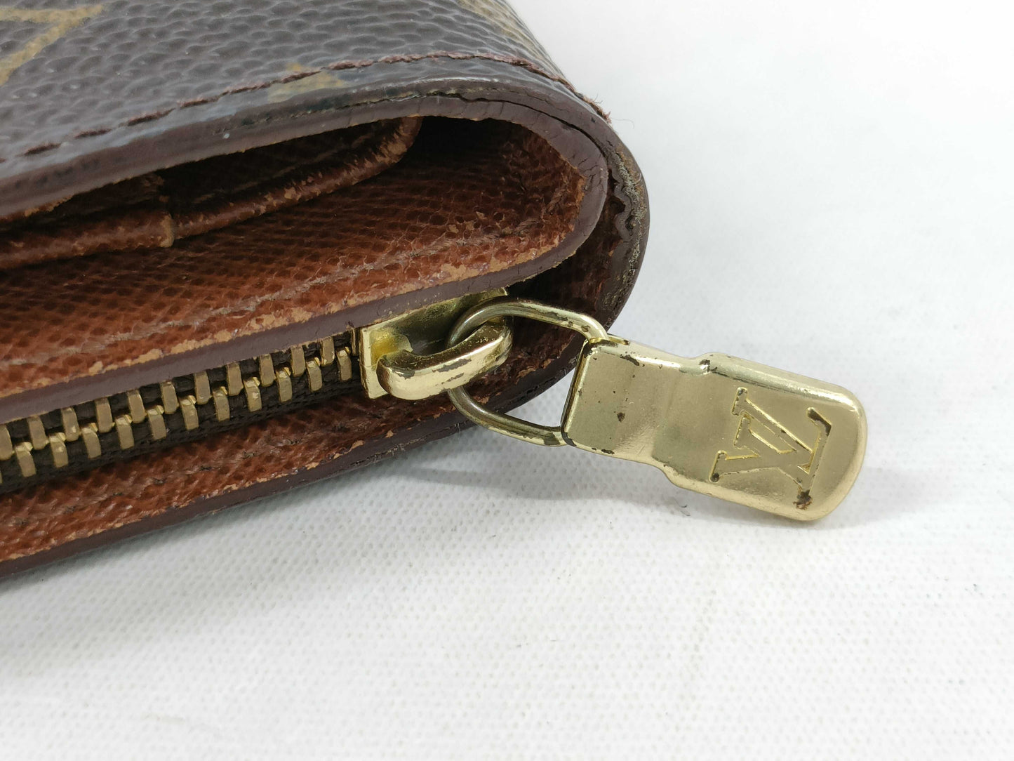 LOUIS VUITTON Monogram Compact Zip Around Zip Bifold Wallet M61667 Wallet