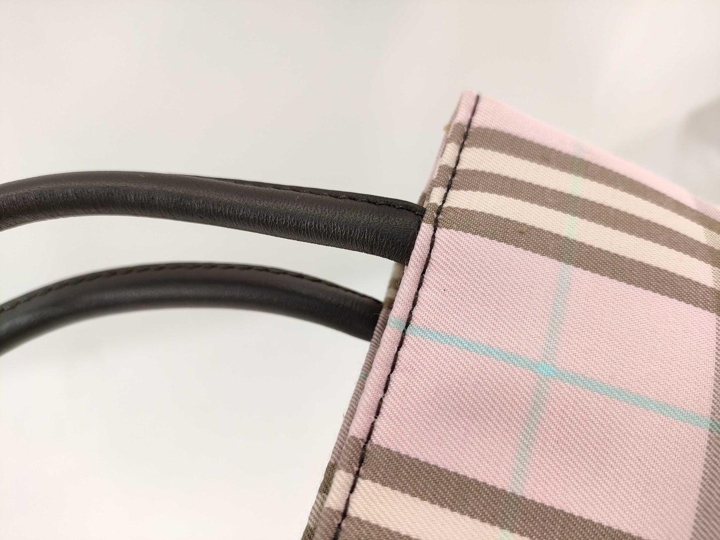 BURBERRY Check Mini Handbag Handbag
