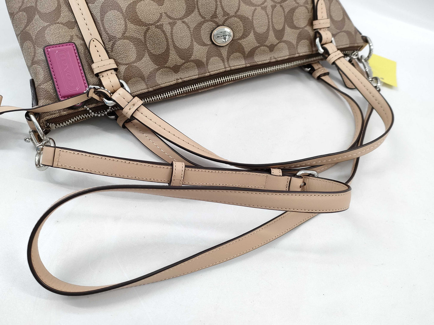 COACH Signature Leather 2-Way Handbag