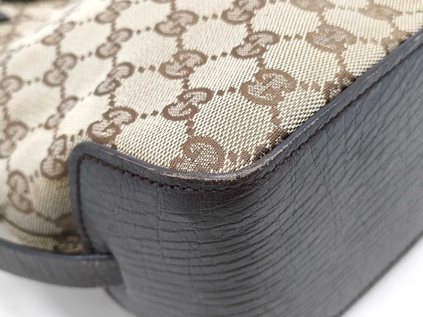 GUCCI GG Canvas Hand Tote Bag 107757