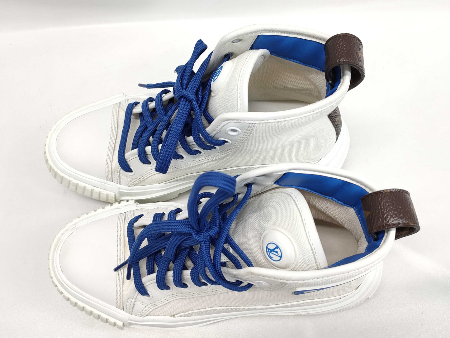 LOUIS VUITTON Squad Line/High-top Sneakers