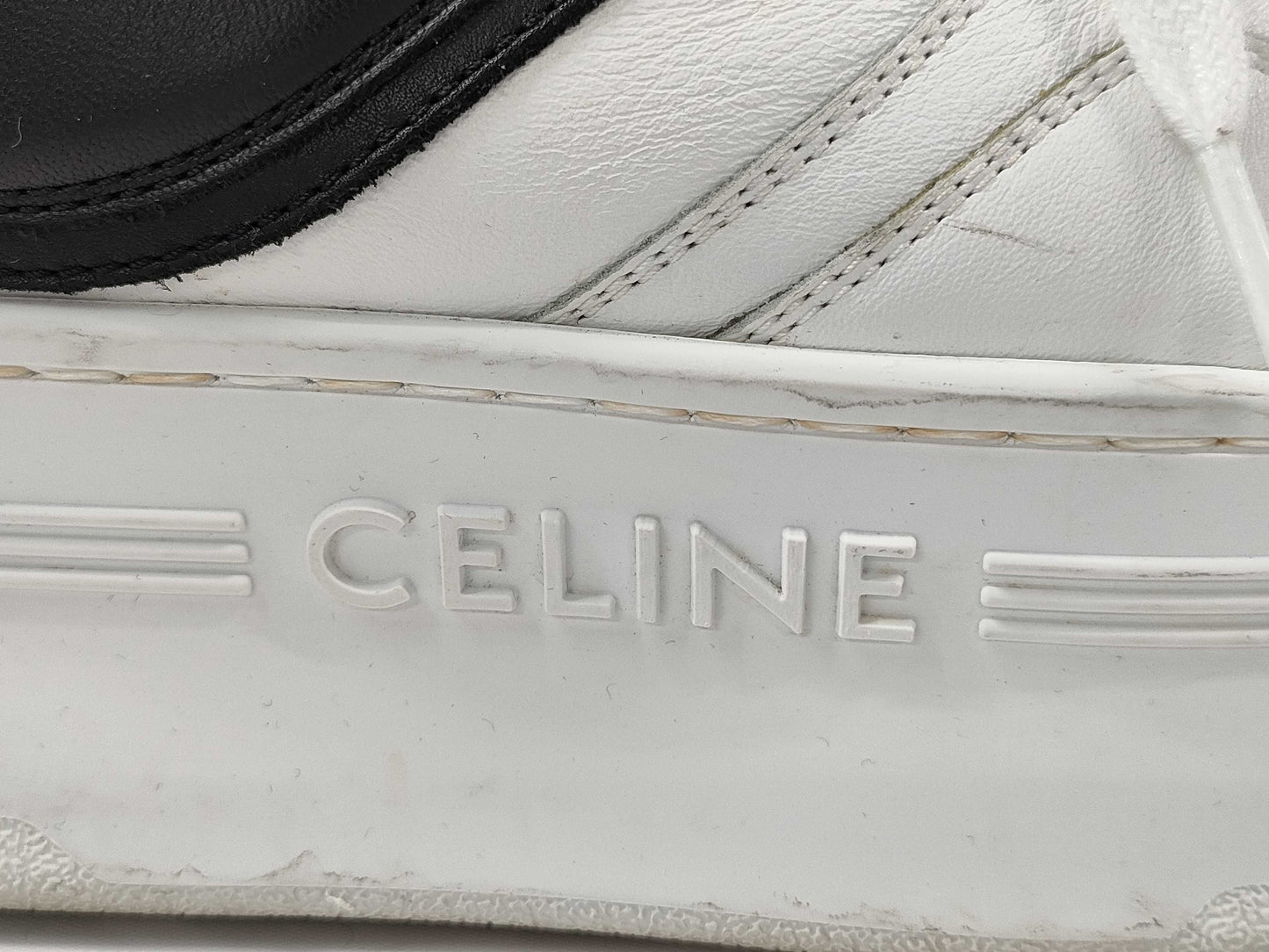 CELINE Block Sneakers Wedge Sole Sneakers