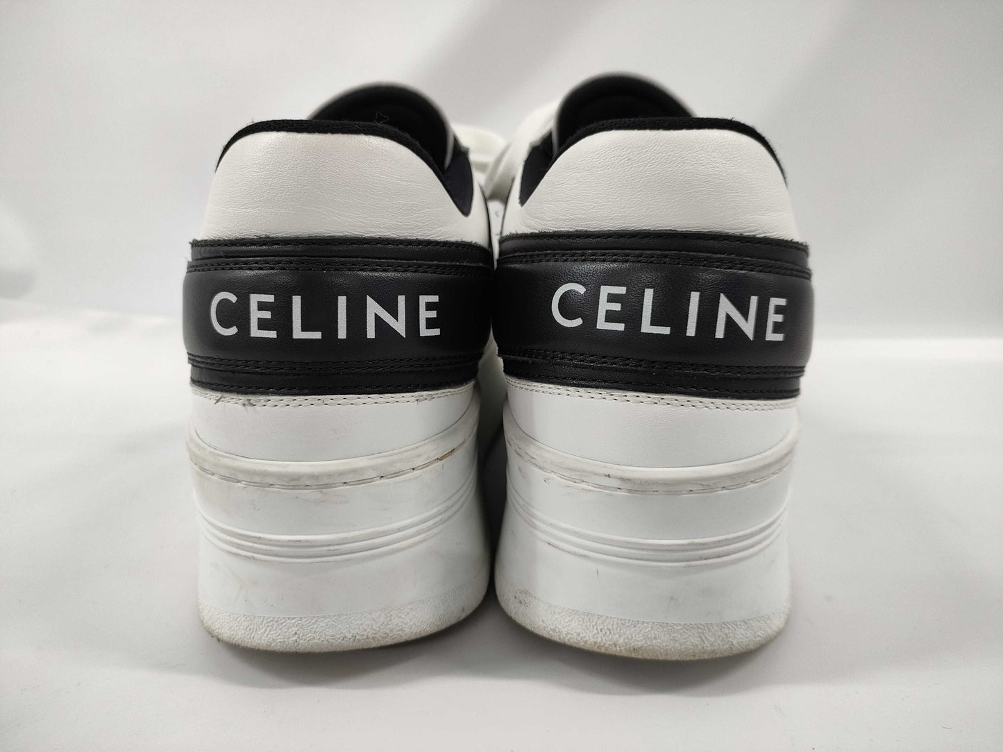 CELINE Block Sneakers Wedge Sole Sneakers
