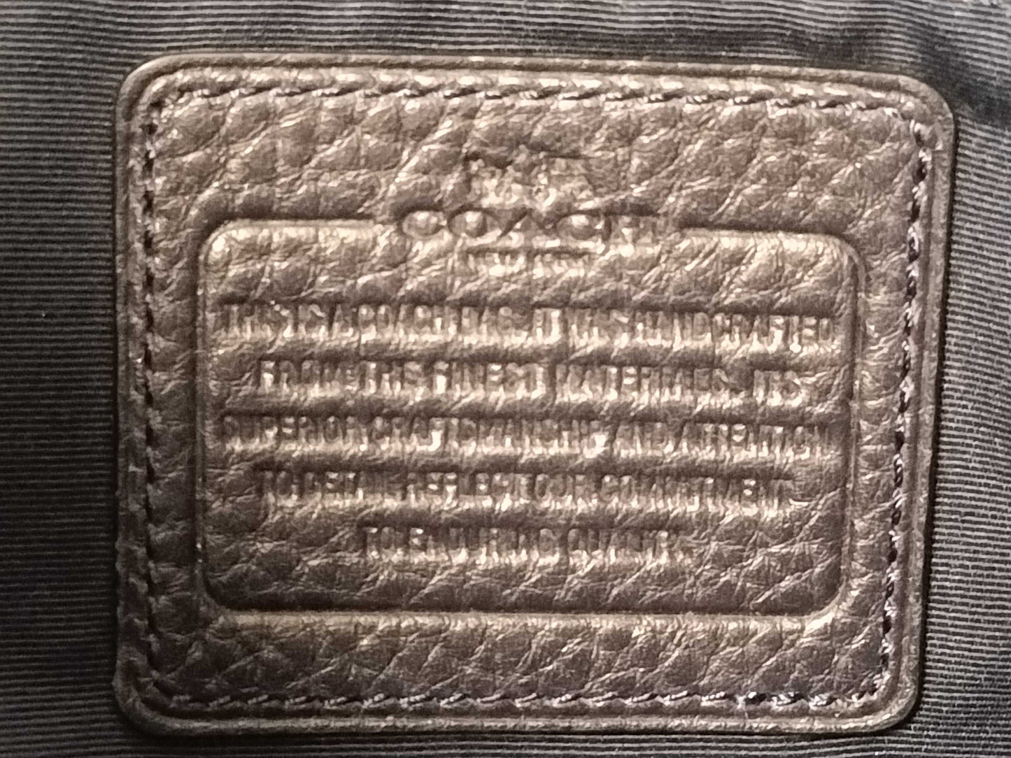 COACH 2-Way Tote Bag