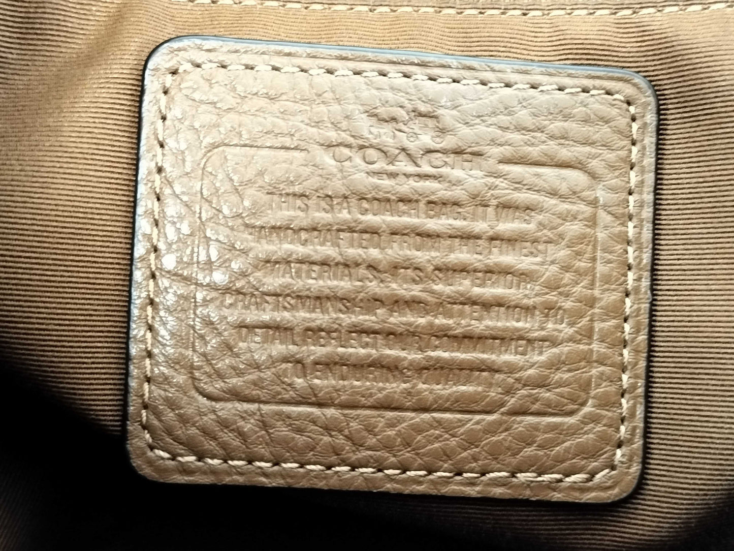 COACH 2-way handbag