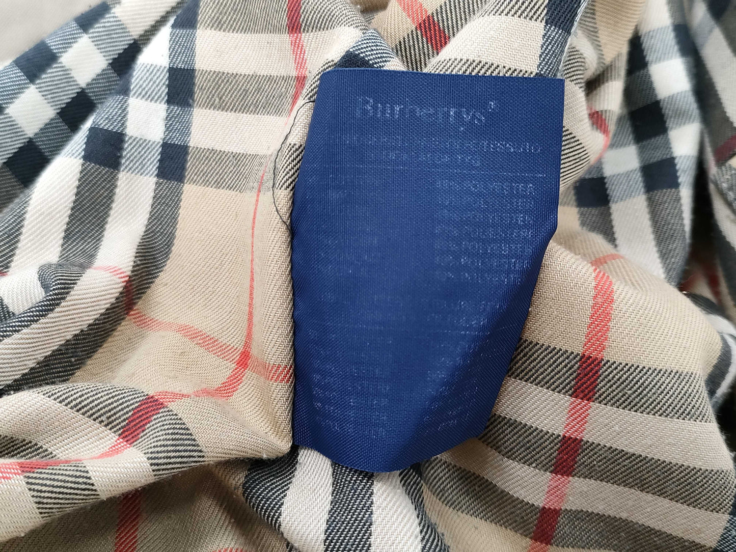 BURBERRY trench coat with Nova check lining