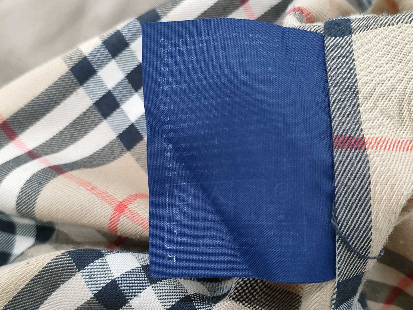 BURBERRY trench coat with Nova check lining
