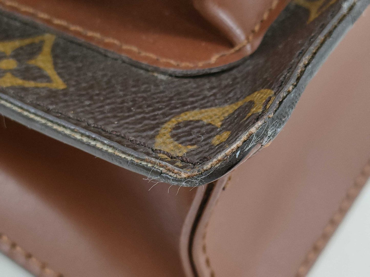 LOUIS VUITTON Monogram M51185 Monceau Handbag