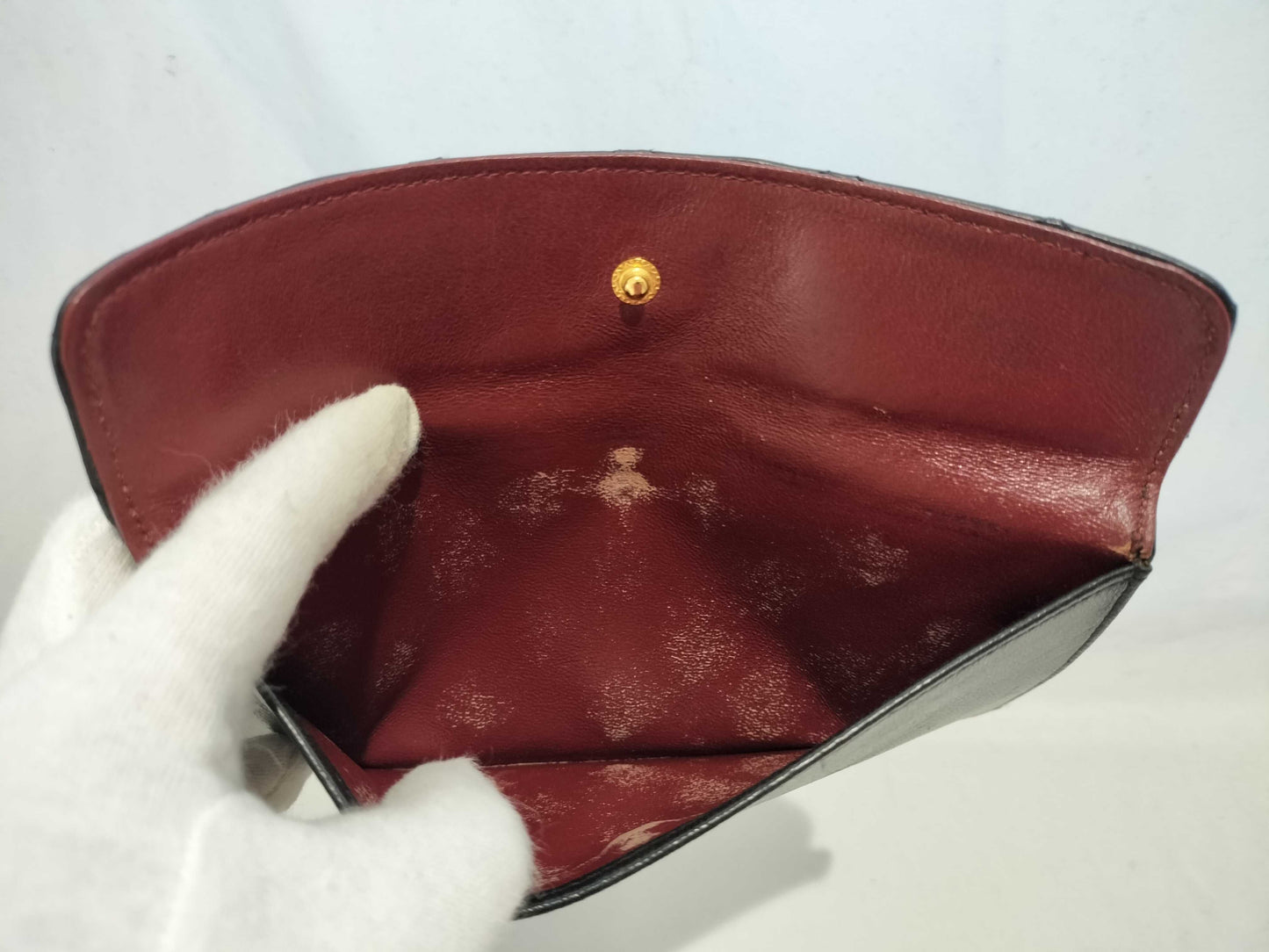 CHANEL Lambskin Matelasse Attached Pouch Other Accessories