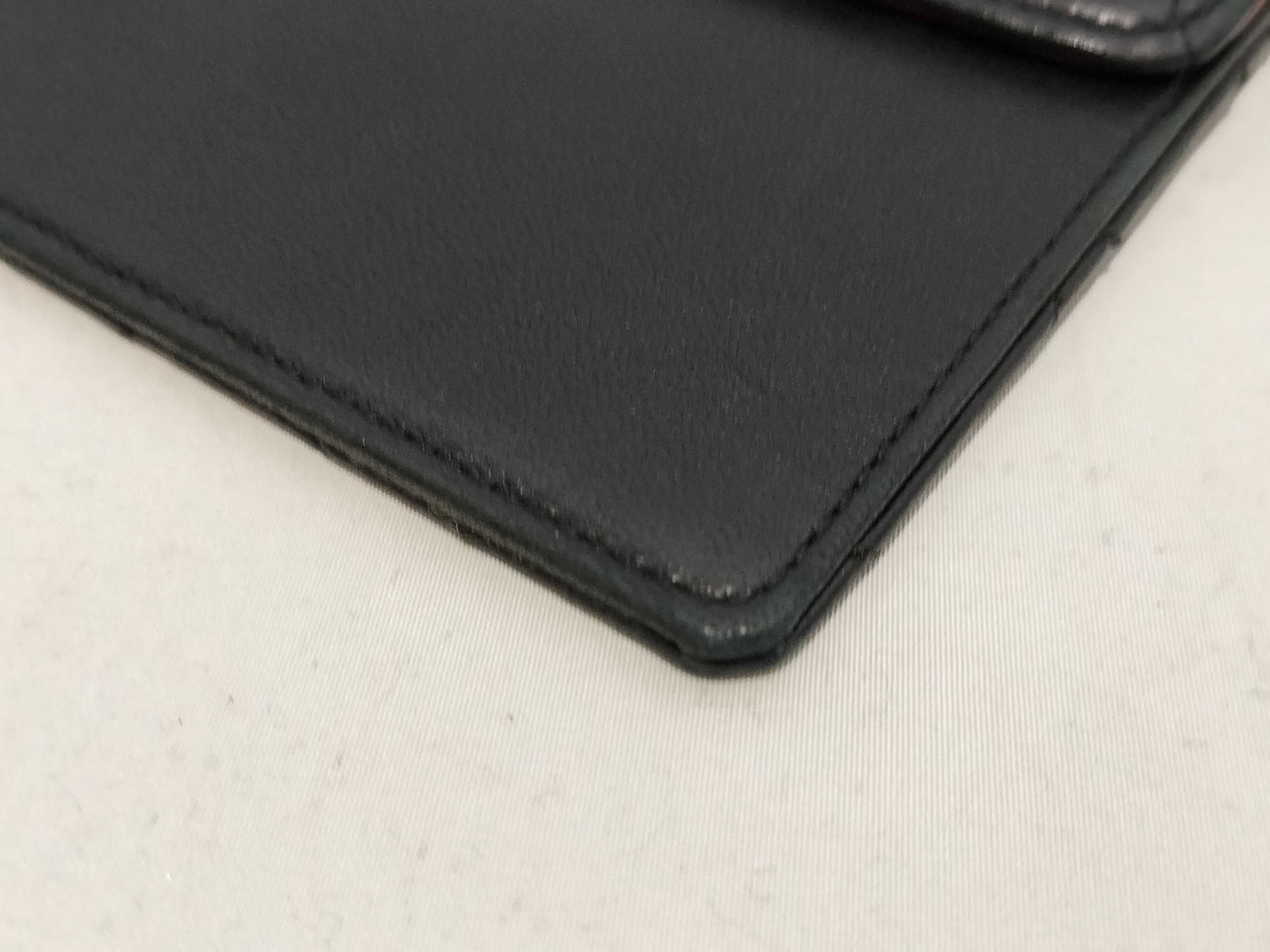 CHANEL Lambskin Matelasse Attached Pouch Other Accessories