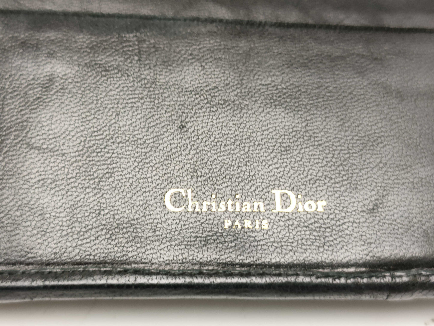 Dior Cannage Compact Wallet
