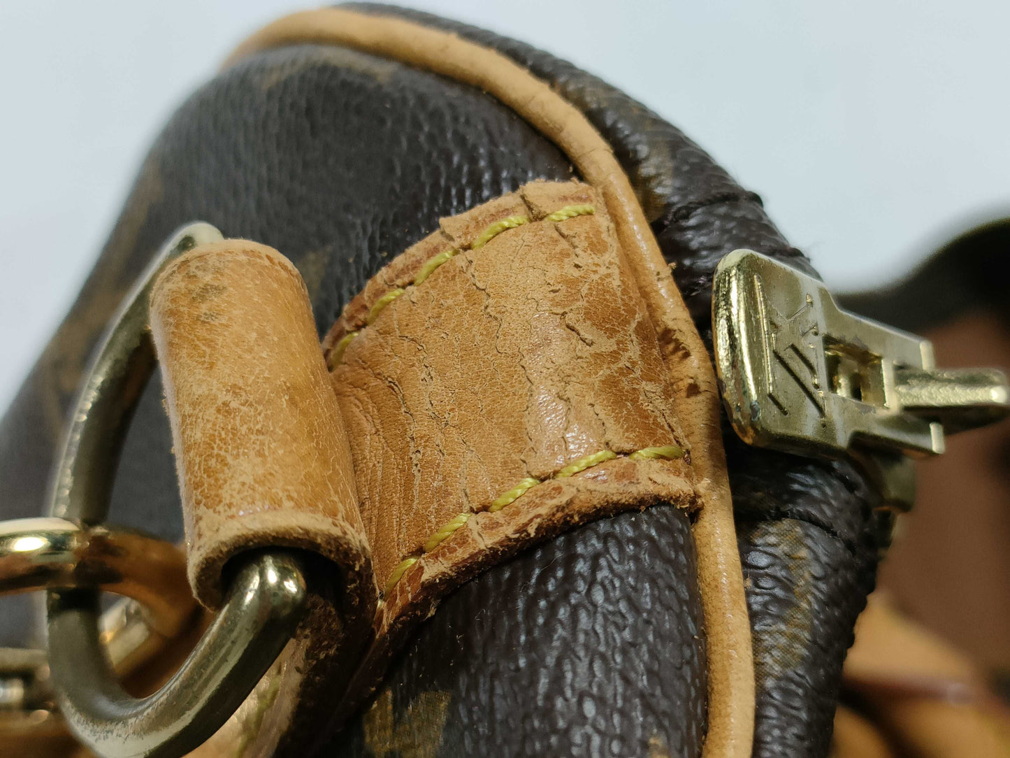 LOUIS VUITTON RFID Unavailable TH0915 Monogram M41418 Keepall Bandouliere 45 Boston Bag
