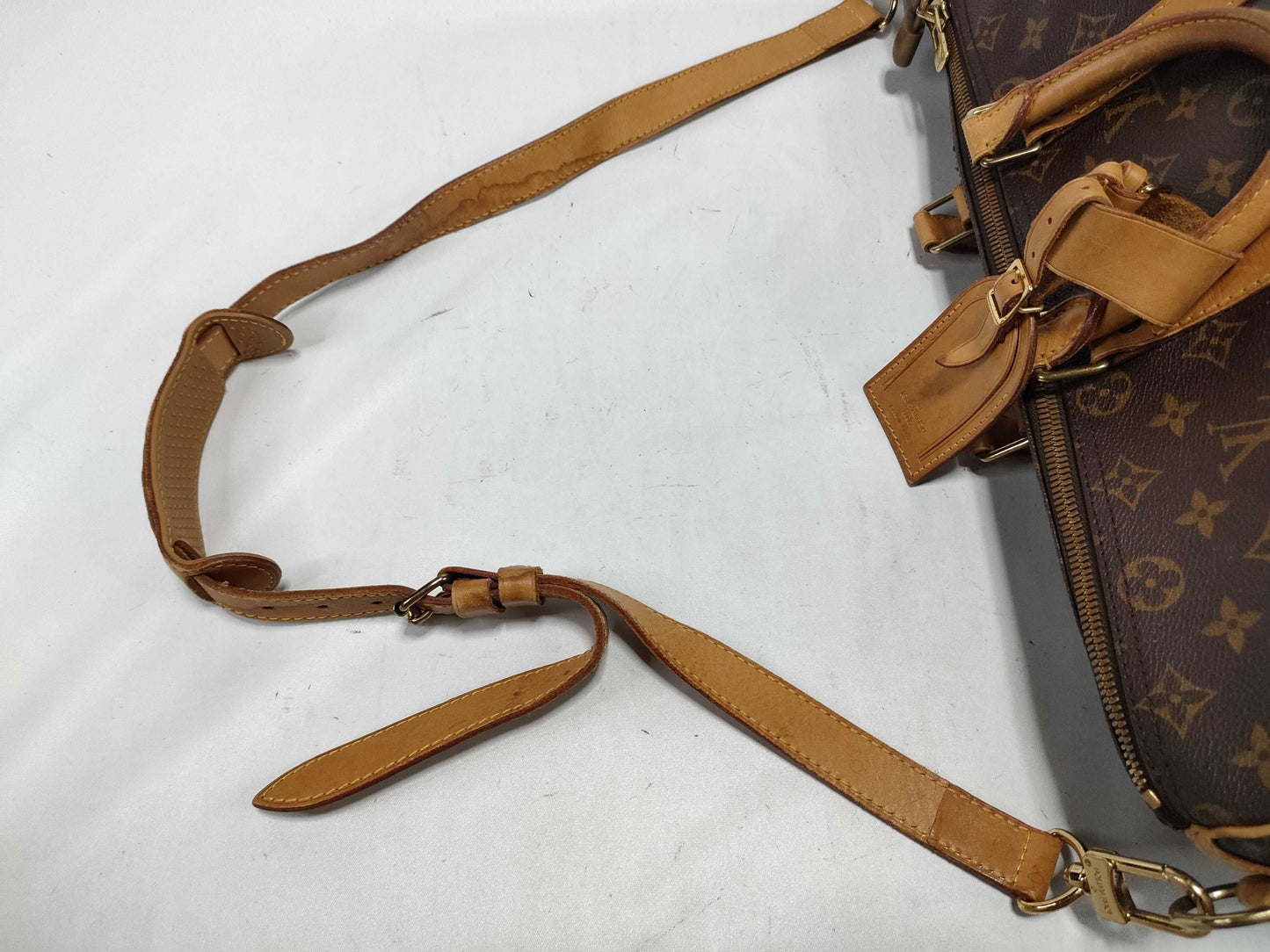 LOUIS VUITTON RFID Unavailable TH0915 Monogram M41418 Keepall Bandouliere 45 Boston Bag