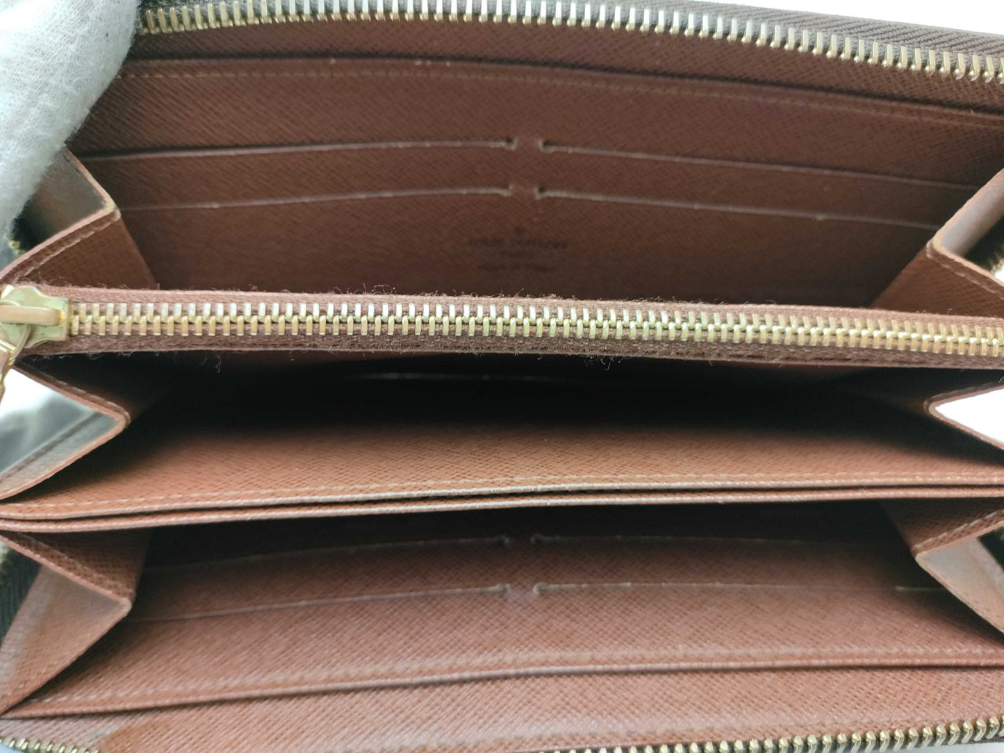 LOUIS VUITTON Monogram M60017 Zippy Wallet Round Zip Wallet
